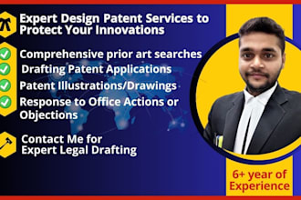 draft, file and protect your design patent