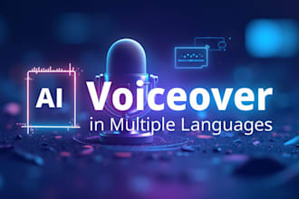 create ai voiceovers in 15 languages using premium tools