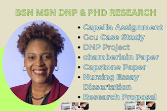 do capella, chamberlain, walden, bsn, msn, dnp nursing health writing, assigned