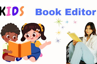 be your children book editor and proofreader