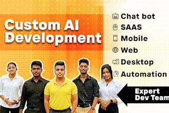 develop ai chatbot like chatgpt, ai mobile app, ai website, ai saas, ai software