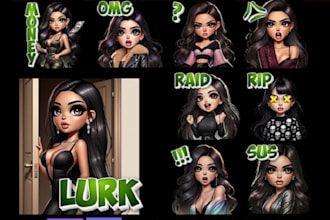 design an epic cartoon, mascot, emoji, or gaming logo