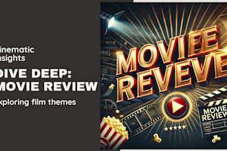 write a movie analysis, film analysis or movie review