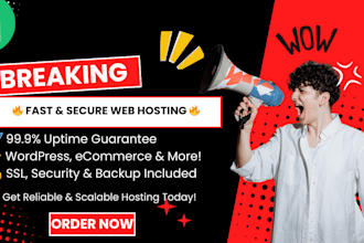 provide powerful web hosting with SSL and  backups