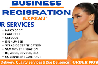 get uei,naics,cage code,mbe 8a wosb government contract,register you on samgov