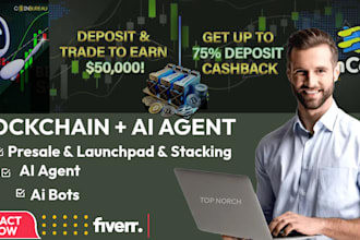 do blockchain and ai agent humming development for smart contract and web3 dapp