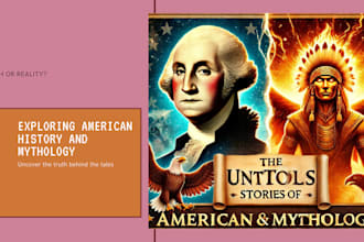 write on american history,mythology,religion