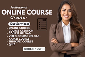 setup kajabi learnworlds podia, thinkific mighty network online course website