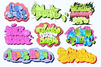 do wonderful graffiti throw up for your brand