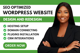design redesign hostinger wordpress website wordpress development website design