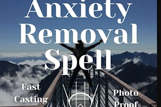 cast anxiety removal spell get rid of anxiety ritual become happy person spell
