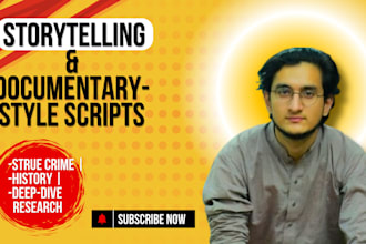 write youtube scripts with engaging storytelling