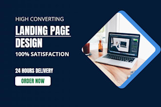 build wordpress landing page design, squeeze page, sales page, or sales funnel