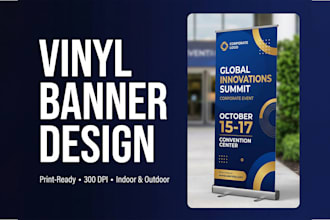 design print ready indoor and outdoor vinyl banner and signage
