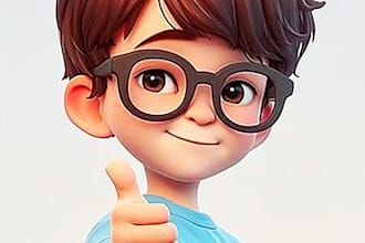 create  3d modelling character printing