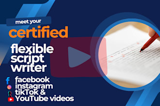 create yt video script, vid eo script, youtube script writing, video editing