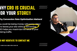 dramatically boost conversions with expert cro audit 9 years experience in ecomm