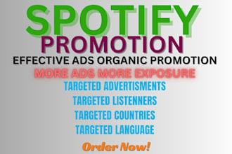 create targeted music ads to promote your spotify music itunes music soundcloud
