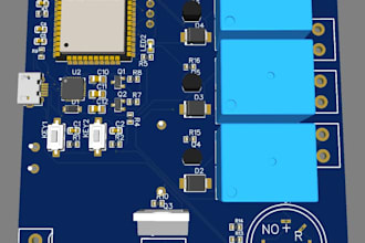 pcb design schematic design circuit design pcb board esp32 arduino programming