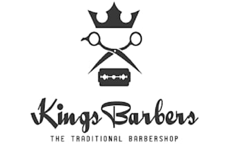 design impressive hair salon barbershop logo