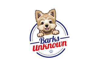 design corporate classic dog rescue logo