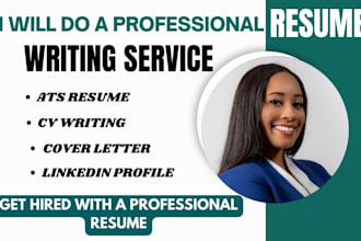 craft professional resume writing CV writing cover letter ats resume writing