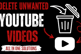 permanently delete unwanted dmca youtube videos