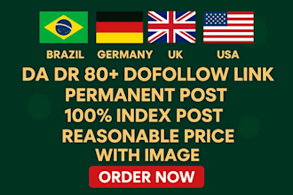 do guest posts on USA, brazilian, german, and UK websites
