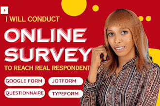 create online survey, form filling, jotform, google form, get survey respondents