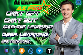 be ai developer for chat gpt chat bot machine learning deep learning bittensor