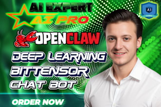 be ai developer for openclaw n8n chat bot machine deep learning bittensor tao