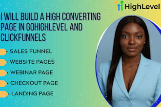 build sales funnel gohighlevel, clickfunnels sales funnel, webinar page, kartra