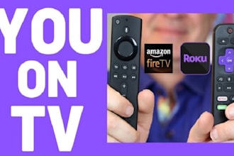 promote roku channel, roku tv, samsung tv, amazon fire tv, apple tv, android tv