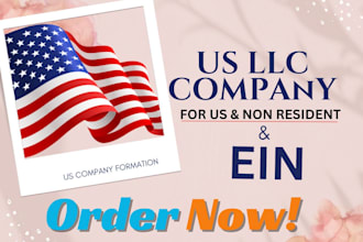 register US llc, US llc registration, US llc formation, boi report filing, ein