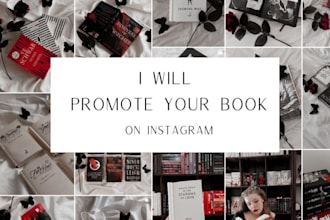 promote your book on instagram