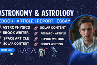 research ghostwrite astronomy ebook astrophysics astrology ebook writer star map