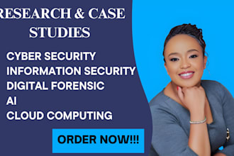 write on cyber security, information security, digital forensic and ai