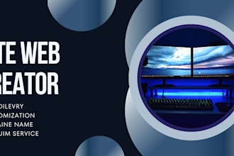 create website design wordpress and hosting your domain name