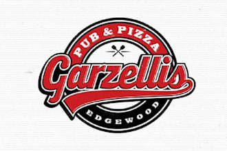 design motivation restaurant pub and pizza logo
