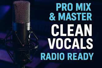 professionally mix and master your song or vocals