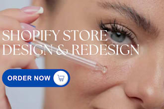 build shopify website redesign shopify website design website redesign store