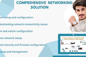 set up, configure, and troubleshoot your network