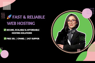 provide wordpress hosting and maintance for your website