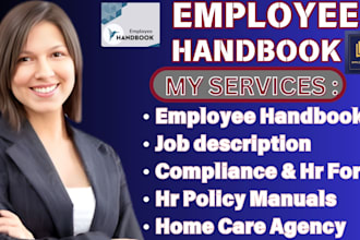 provide employee handbook company profile hr policies employment law hr forms
