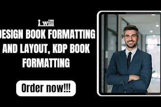 design book formatting and layout, KDP book formatting