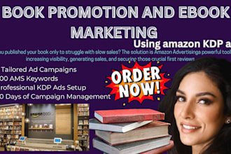 do book promotion and ebook marketing using amazon KDP ads