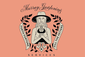 design murray gardening services logo