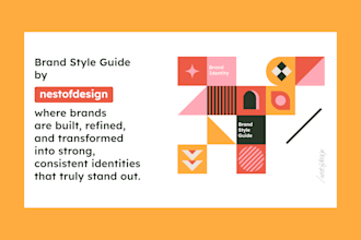 design  professional brand identity with logo brand book and corporate guidlines