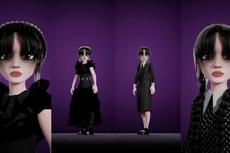 make 3d stylized character cartoon character modeling blender character design