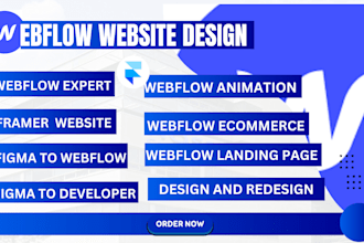 webflow website design webflow expert figma to webflow webflow landing page